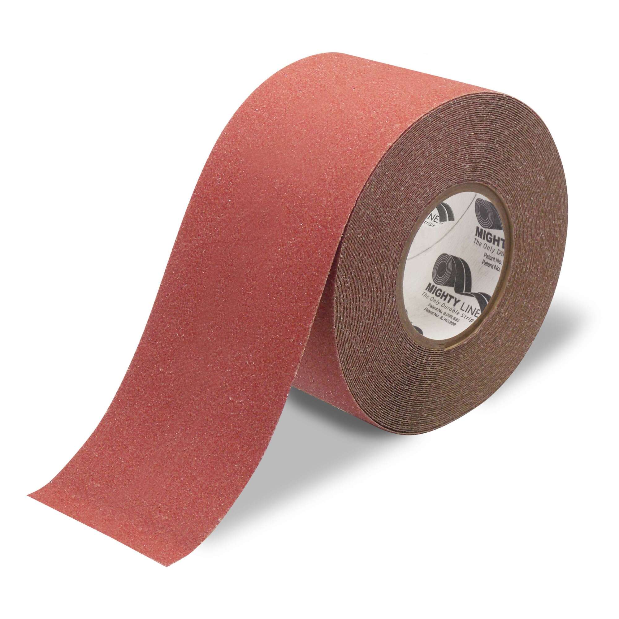 Mighty Line Red Antislip Tape — 4in. x 60ft., 25 Mil Thick, Peel and Stick, Model# 4ASTR